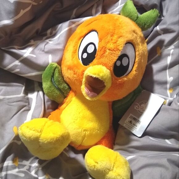 Disney Orange Bird Stuffed Plush - Picture 1 of 1